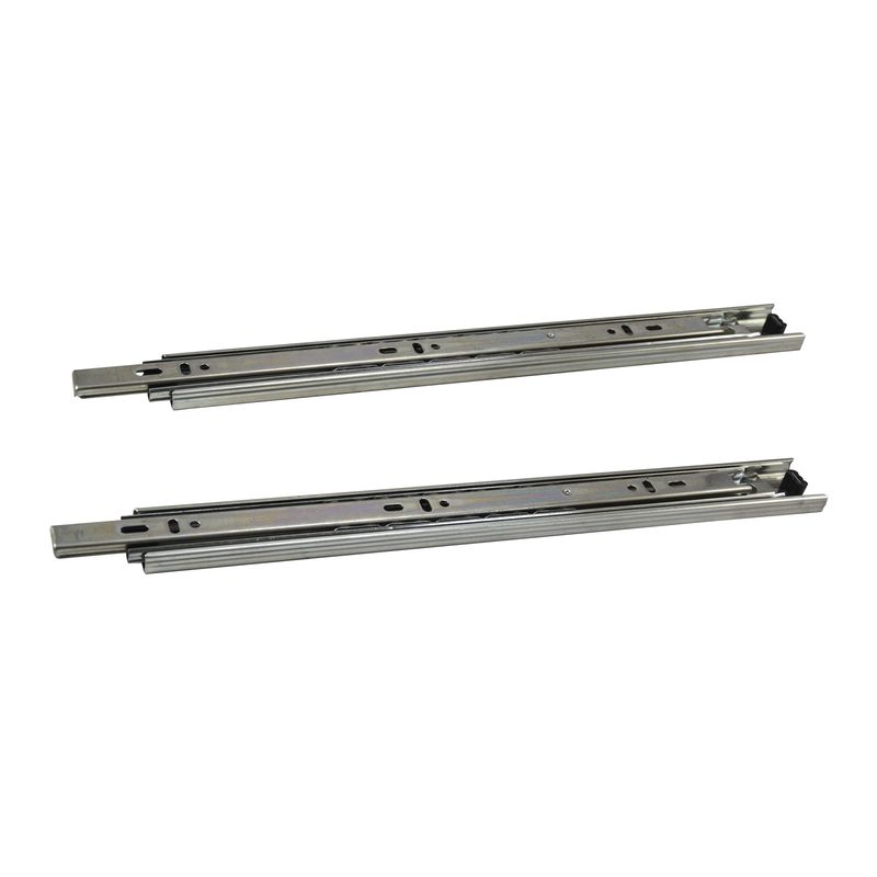 Guía full extensión 25 kg 0.8mm x 35mm x 35 cm