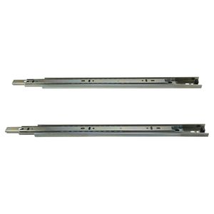 Guía full extensión 25 kg 0.8mm x 35mm x 40 cm  DISCOVER