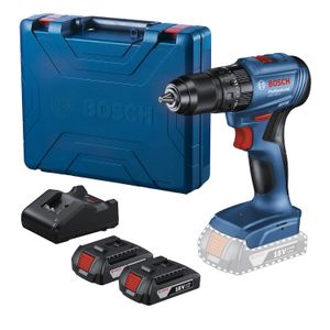 TALADRO PERCUTOR 18V BOSCH GSB 185-LI + 2 BATERÍAS