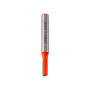 Fresa recta 1 filo, tungsteno eje 1/4 3/16"