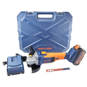 Pulidora 4.1/2" 20V 1 baterías 4Ah Brushless estuche DISCOVER