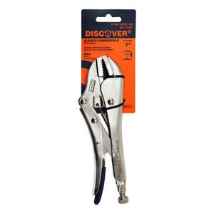 Alicate hombresolo boca recta 7" Cr-V DISCOVER