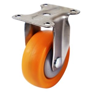 Rodachina fija Buje Naranja TPR 25 mm  DISCOVER